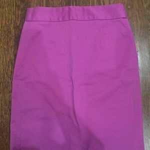 J.Crew Cotton Stretch Pencil Skirt (Sz 0)